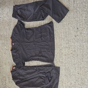 Dickies Gray Stretch Scrub Set